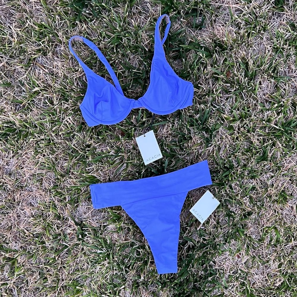 ACACIA GENEVA TOP - SORRY IN ADVANCE X ACACIA | PERIWINKLE BLUE PURPLE